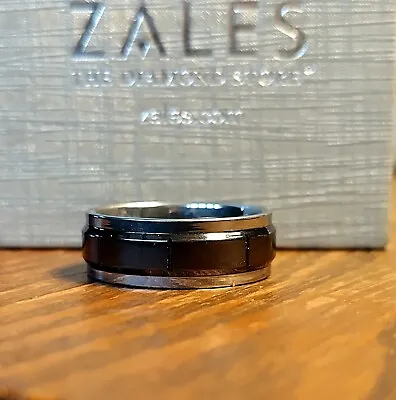  TUNGSTEN BAND ZALES/TRITON NEW IN BOX Size 10 • $235