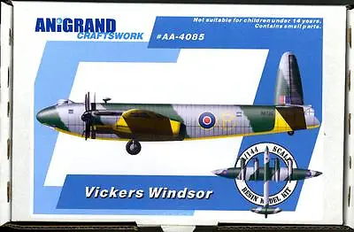 Anigrand 1/144 VICKERS WINDSOR British WWII High Altitude Bomber Project • $150.71