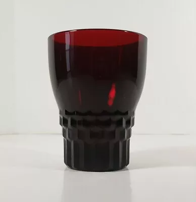Vintage Anchor Hocking Windsor Royal Ruby Red Beverage Glasse 3.25” • $4.95