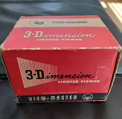 £10 • Buy View-Master Model F Brown 3-Dimension Lighted Viewer