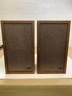 Vintage CRITERION 77 - 3 Way Speakers-Model 99-02321WX 30 Watt 8 OHMS - Walnut • $150