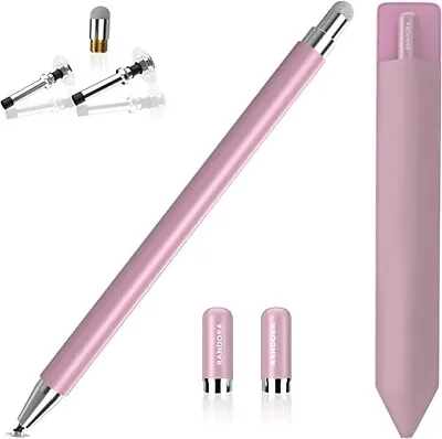 Stylus Pen For Touch Screen Tablet IPad IPhone Android High Sensitivity - Pink • £4.99