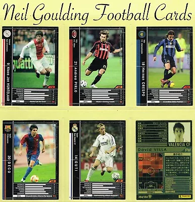 PANINI (JAPAN) ☆ WCCF - INTERCONTINENTAL CLUBS 2006-07 ☆ Cards #193 To #384 • £0.99