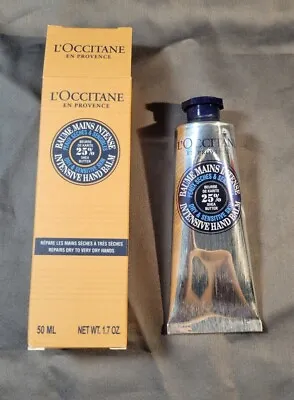 L'Occitane Nourishing & Intensive Hand Balm With 25% Organic Shea Butter -Boxed • $27