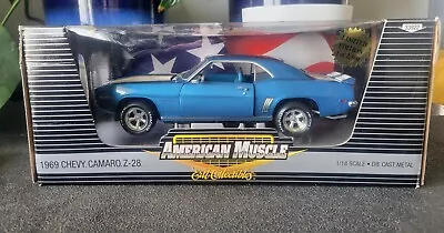 Ertl American Muscle 1969 Chevy Camaro Z-28 1/18 Diecast • $150