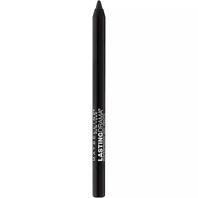 Maybelline Eyestudio Lasting Drama Waterproof Matte Gel Pencil Black Eyeliner • $8.99