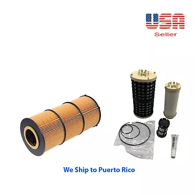 Set Of Oil & Fuel Filter Kit FOR Detroit Diesel DD13 DD15 DD16 Freightliner • $56.78