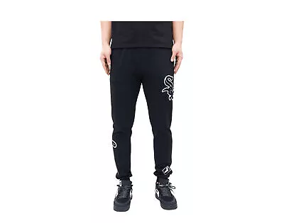 Pro Standard MLB Chicago White Sox Logo Joggers Black Sweatpants LCW431561-BLK • $68.60