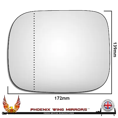 Left Hand Passenger Side Volvo XC90 2007-2014 Wide Angle Wing Door Mirror Glass • $10.94