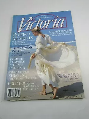 VICTORIA MAGAZINE July 1997 Summer Linens 34225 Vintage • $7.20