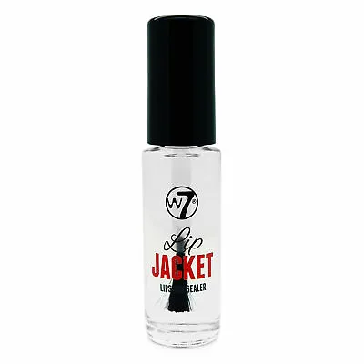 W7 Lip Jacket Coat Clear Transparent Lipstick Sealer Seal Protect Lipstick 5ml • £5.49