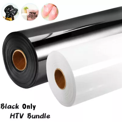 Heat Transfer Vinyl HTV Sheets T-Shirt 12  X 10ft Wide Roll Iron On / Heat Press • $5.43