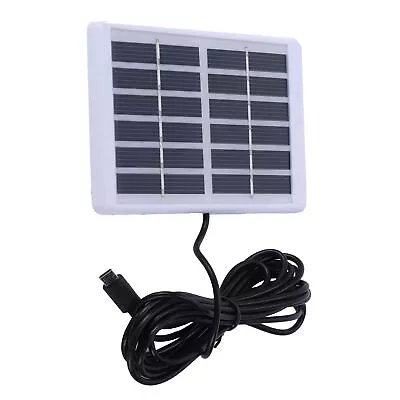 1.2W 6V Solar Panel With Micro USB Port Polycrystalline Silicon Solar Chargin FS • £6.59