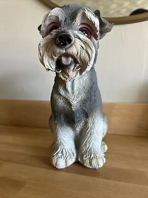 Resin Schnauzer Dog/ Puppy Figurine • $15