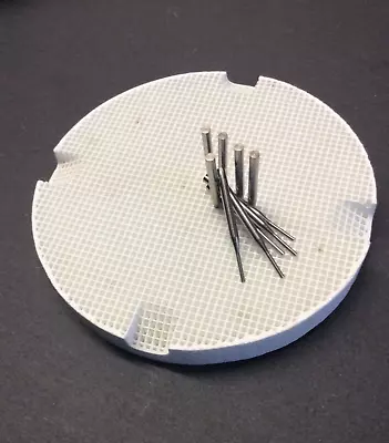 £12 • Buy Honeycomb Soldering Board - Round 76mm Diameter With 10 Steel Pins