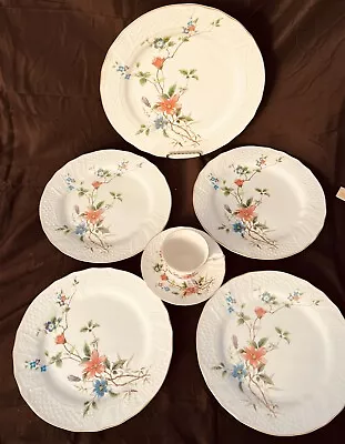 Mikasa RENAISSANCE MONIQUE Chop Plate 4 10.5” Dinner Cup/saucer EUC • $35