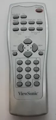 VIEWSONIC M-MS-0808-9843 Remote Control N1800TV N1300TV VSATV26324 N1500TV N2010 • $14.91