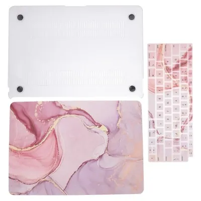  2 Pcs Anti- Scratch Shell Plastic Laptop Cover Case Convenient Notebook • £20.55