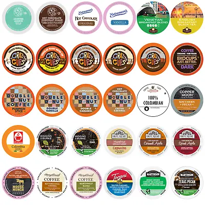 Coffee Tea Cider Cappuccino And Hot Chocolate Sampler For Keurig K Cup 30ct • $21.99