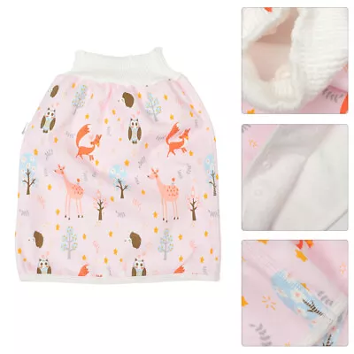  White Pure Cotton Diaper Skirt Baby Pee Training Pants Toddler • £11.38