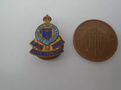 £1.99 • Buy Vintage Royal Corps Army Ordnance Enamelled Button Hole Pin Badge