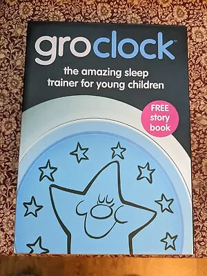£0.99 • Buy Gro Clock Sleep Trainer Groclock Wake Timer Childrens Grow Clock Good Condition