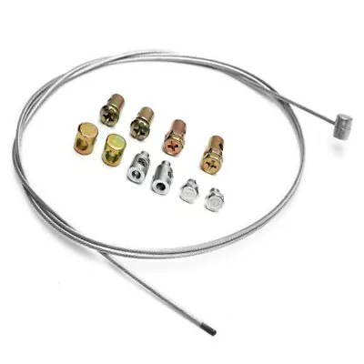 $4.27 • Buy 40inch Universal Motorcycle Throttle Clutch & Brake Emergency Cable Repair Kit