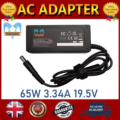 65w Powergoat Laptop Charger For Dell La65ns2-01 Pa-1650-02dd 928g4 • £13.99