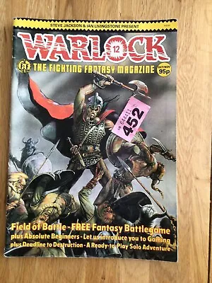 Warlock The Fighting Fantasy Magazine Issue #12 • £35