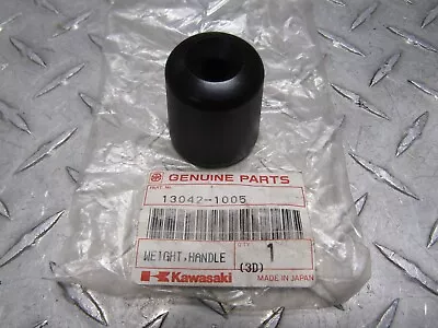 1984-2016 Kawasaki Many Models See Fitment OEM Handle Bar End Weight 13042-1005 • $18.99