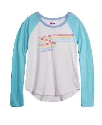 Epic Threads - Big Girls Long Sleeve Graphic Holiday Ivory - Small • $8.59