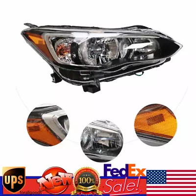 Headlight Headlamp Assembly Right Fits For Subaru Impreza 2017 2018 2019 2020 RH • $89.31