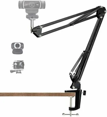 £13.95 • Buy Adjustable Tripod Stand Holder Webcam Phone Arm Clamp Overhead Mount Suspension