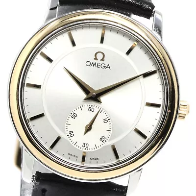 OMEGA De Ville Prestige 125.0150 Small Seconds Hand Winding Men's Watch_773894 • $885.60