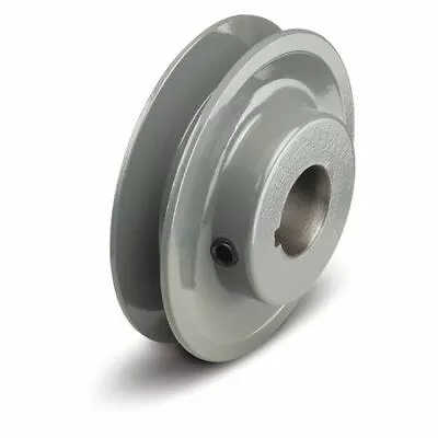 Zoro Select Ak3478 7/8  Fixed Bore 1 Groove Standard V-Belt Pulley 3.45 In Od • $12.35