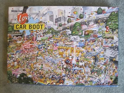 Mike Jupp's I LOVE CAR BOOT SALES - Hilarious Jigsaw - 1000 Pieces • £5.99