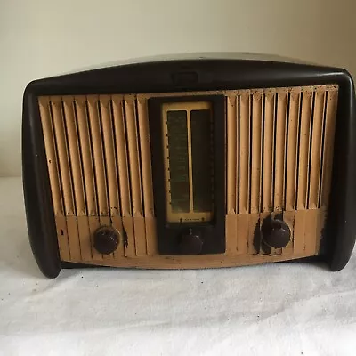 Vintage GEC Bakelite Valve Radio Model BC5243 • $80.93