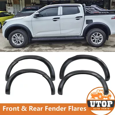 Slim Fender Flares For Isuzu D-max Dmax 2021 2022 2023 Wheel Arch Guard Cover • $212.79