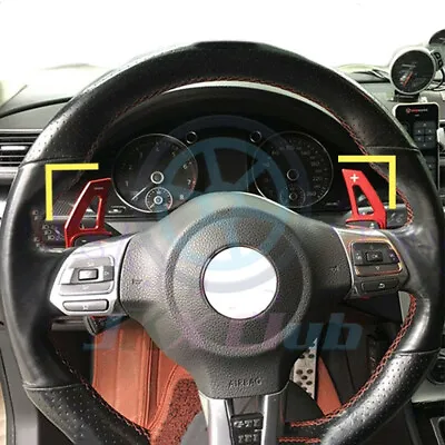 DSG Shifter Extended Steering Wheel Shift Paddles E For VW Tiguan Golf 7 Travel • $26.23