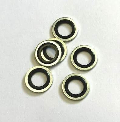M16 Bonded Seal Washers - Nitrile Sealing Washer . Self Centralising Dowty • £1.30