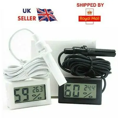 £3.98 • Buy Mini Digital LCD Thermometer Hygrometer Temperature Humidity Meter Probe Sensor