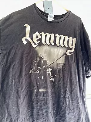 Lemmy Kilmister Motorhead RIP Shirt Size 2XL Born To Loose Double Sided • $15