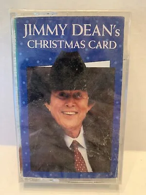 Jimmy Dean's Christmas Card Cassette - New Sealed • $9.99