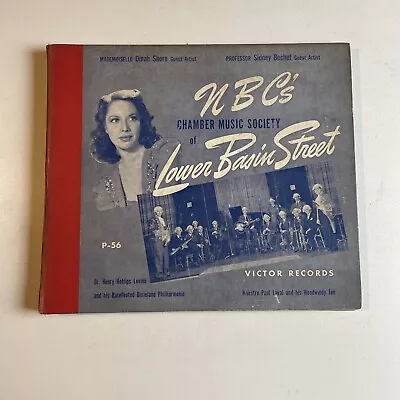 10  78 RPM Set (3) NBC's Chamber Music Society Of Lower Basin Street/P-56 • $25