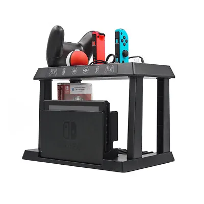 Controller Grip Charger Charging Dock Stand For Nintendo Switch Joy-con PRO • $85.77
