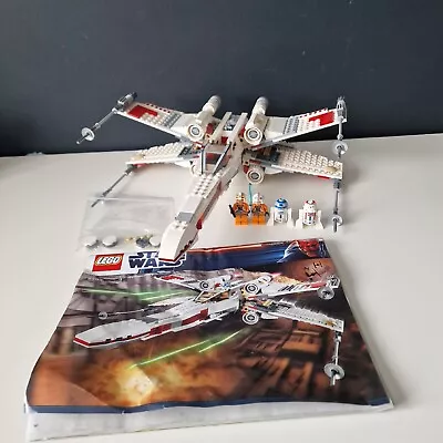£44.99 • Buy Lego Star Wars X-Wing Starfighter 9493 - Retired With Minifigures & Instructions