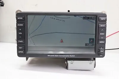 MITSUBISHI OUTLANDER LANCER Navigation GPS Radio Player Receiver OEM 2007 - 2010 • $239.99