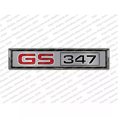 #450 Badge To Suit Ford Falcon Gs 347 Xa Gs Xb Gs V8 Chrome Car Emblem • $37