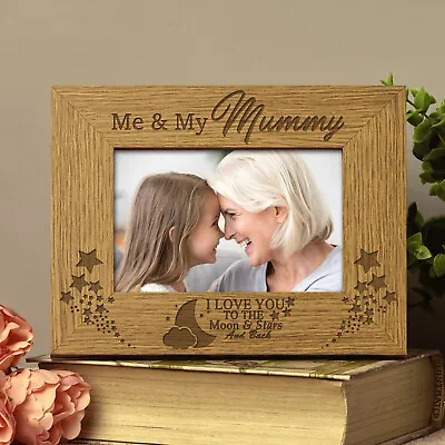 Me And My Mummy Love You To The Moon Photo Frame Gift FW156 • £12.98