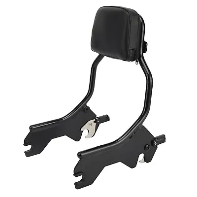 Detachable Passenger Backrest Sissy Bar For Harley Softail Street Bob FXBB FLHC • $116